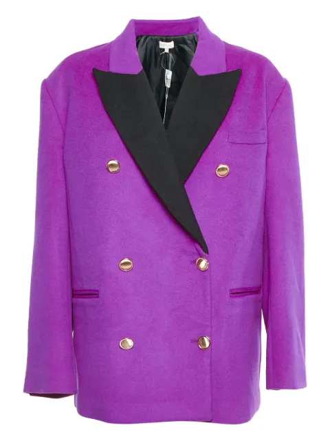 Ronny Kobo pre-owned Keira double-breasted wool jacket