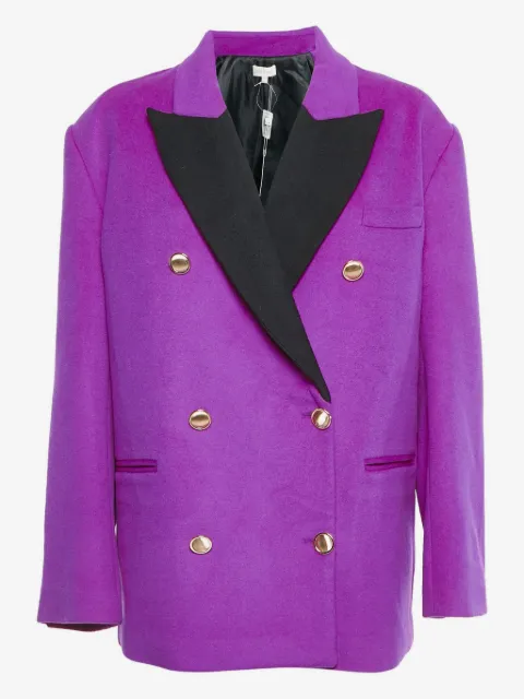 Ronny Kobo Pre-owned Doppelreihige Keira Wolljacke