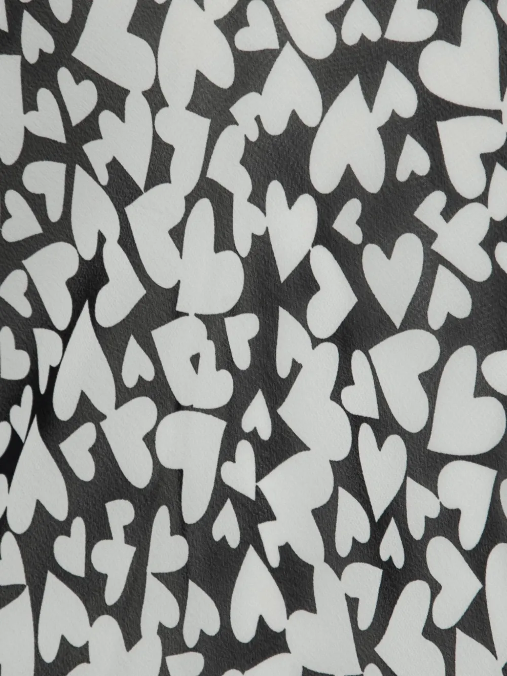 Moschino Pre-Owned 2023 jurk met hartprint - Wit