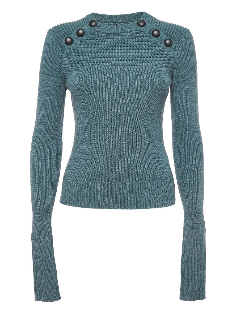 Pre-owned Isabel Marant Vintage Cotton Blend Sweater In Green