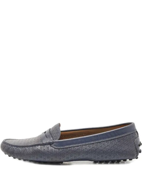Tod's perforated leather loafers