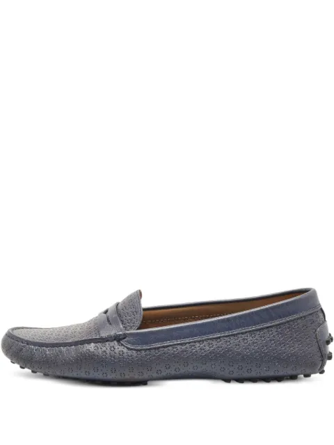 Tod's perforated leather loafers