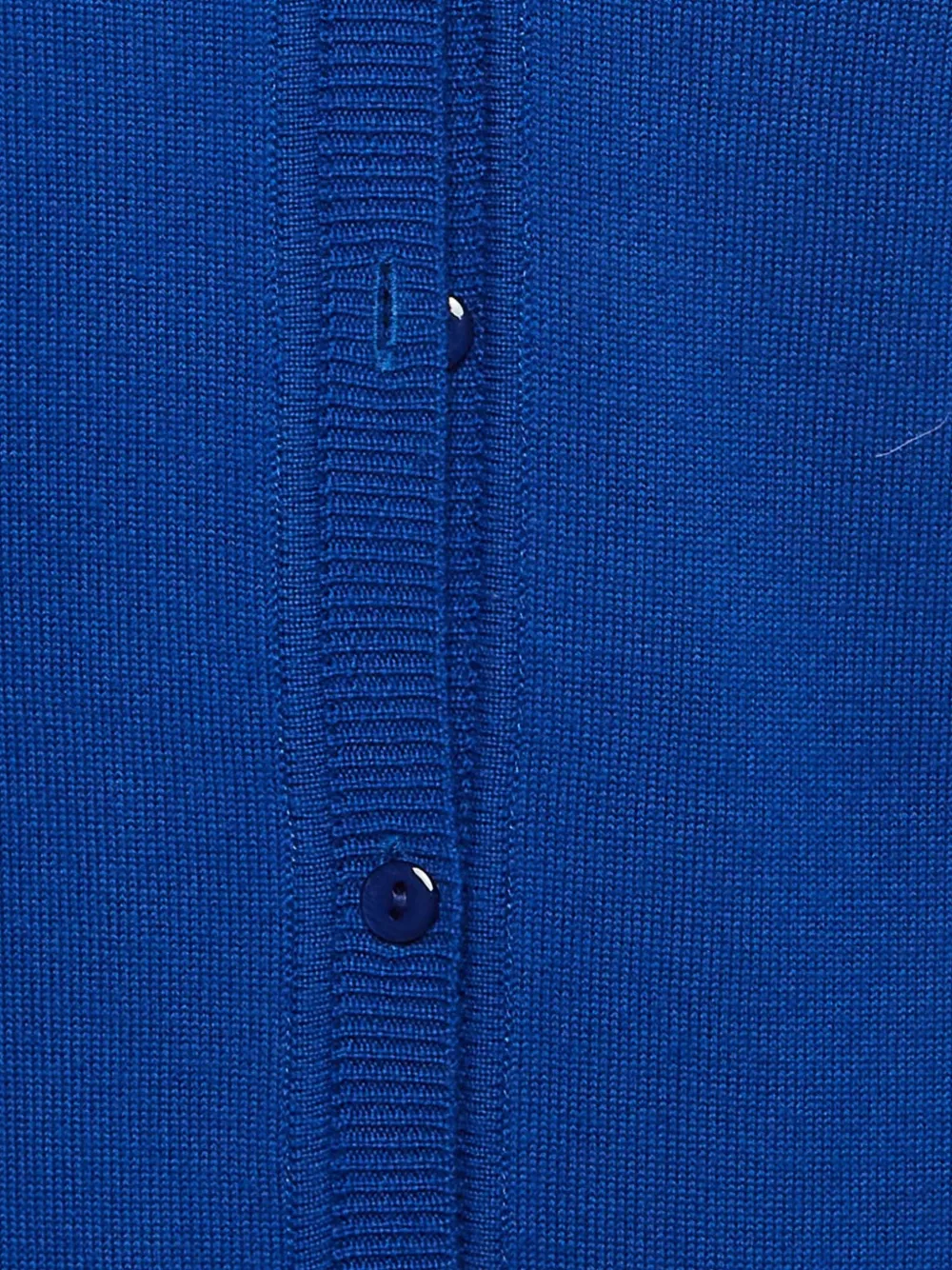 Pre-owned Just Cavalli Vintage 2023 Buttoned Wool Cardigan In Blue