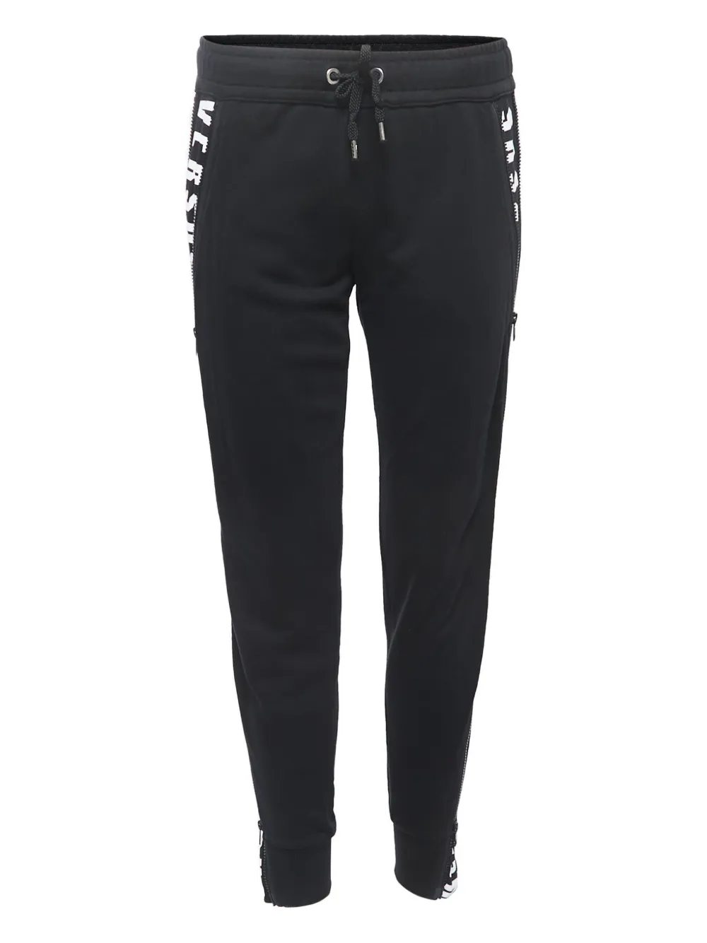 Versus Pre-Owned side-stripe track pants | Black | Image 1