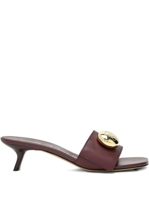LOEWE 45mm pebble-embellished leather sandals