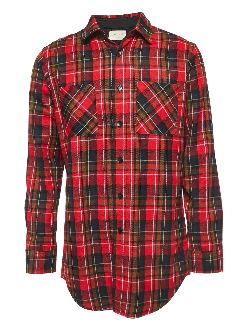 Fear Of God check-print shirt | Red | Image 1