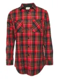 Fear Of God check-print shirt - Red