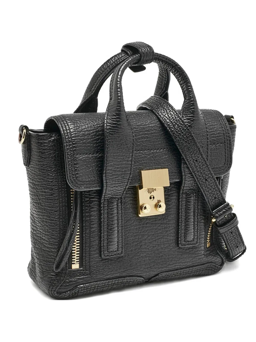 3.1 Phillip Lim Pashli leather shoulder bag | Black | Image 1