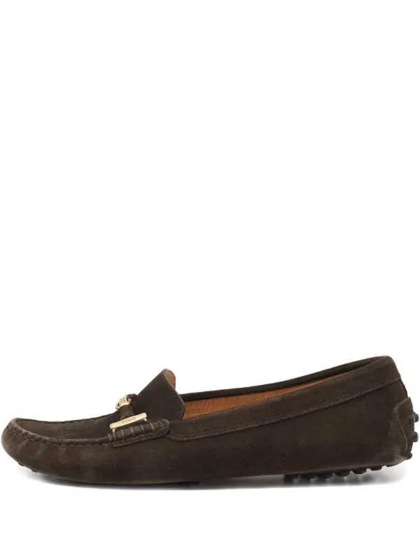 Tod's Vintage スエード ローファー | ブラウン | FARFETCH JP