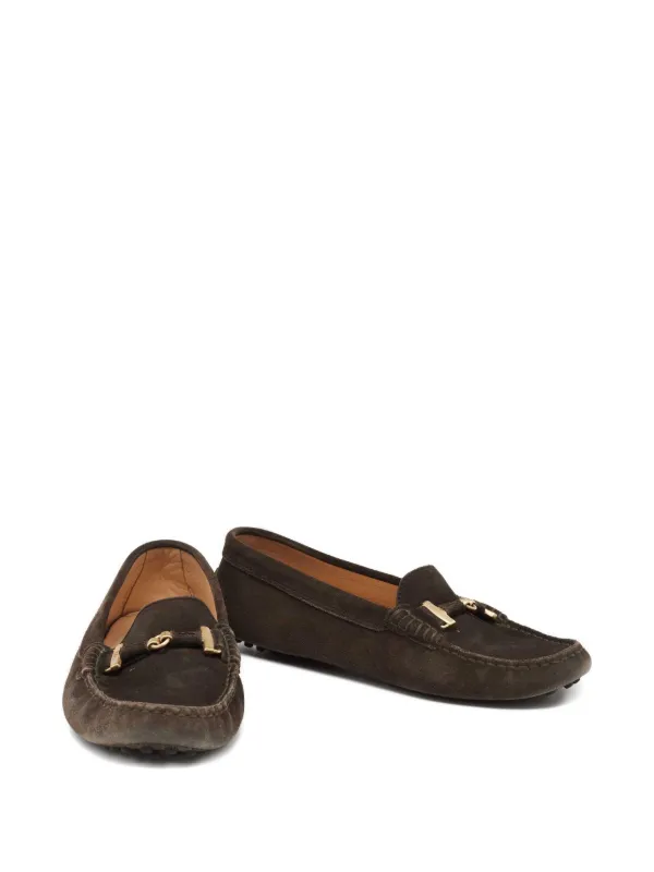 Tod's Vintage スエード ローファー | ブラウン | FARFETCH JP