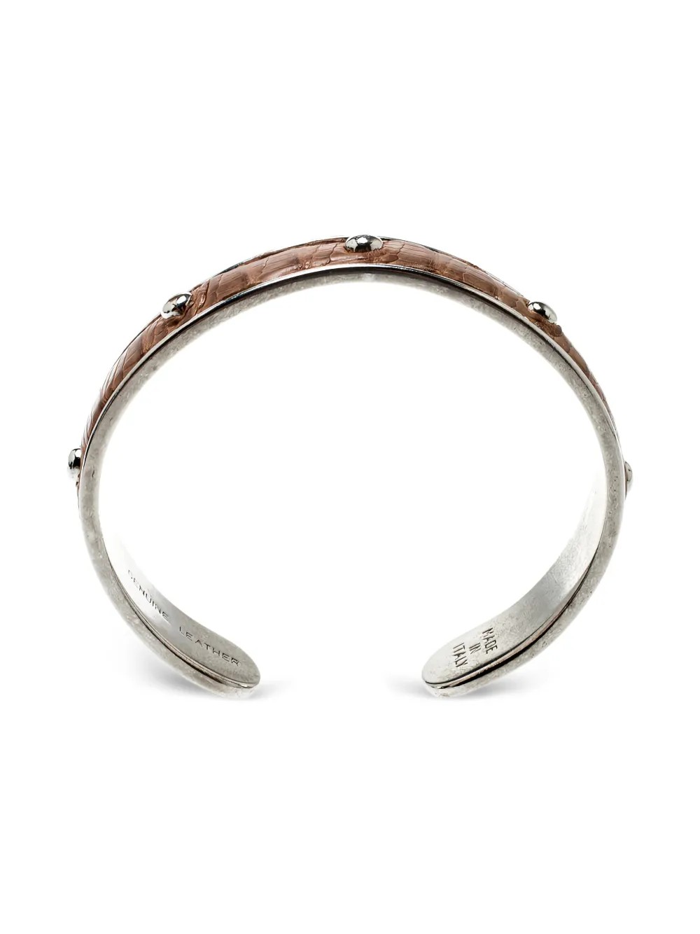 Tod's Vintage leather studded bracelet | Image 2