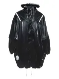Givenchy Pre-Owned shiny panelled raincoat - Black