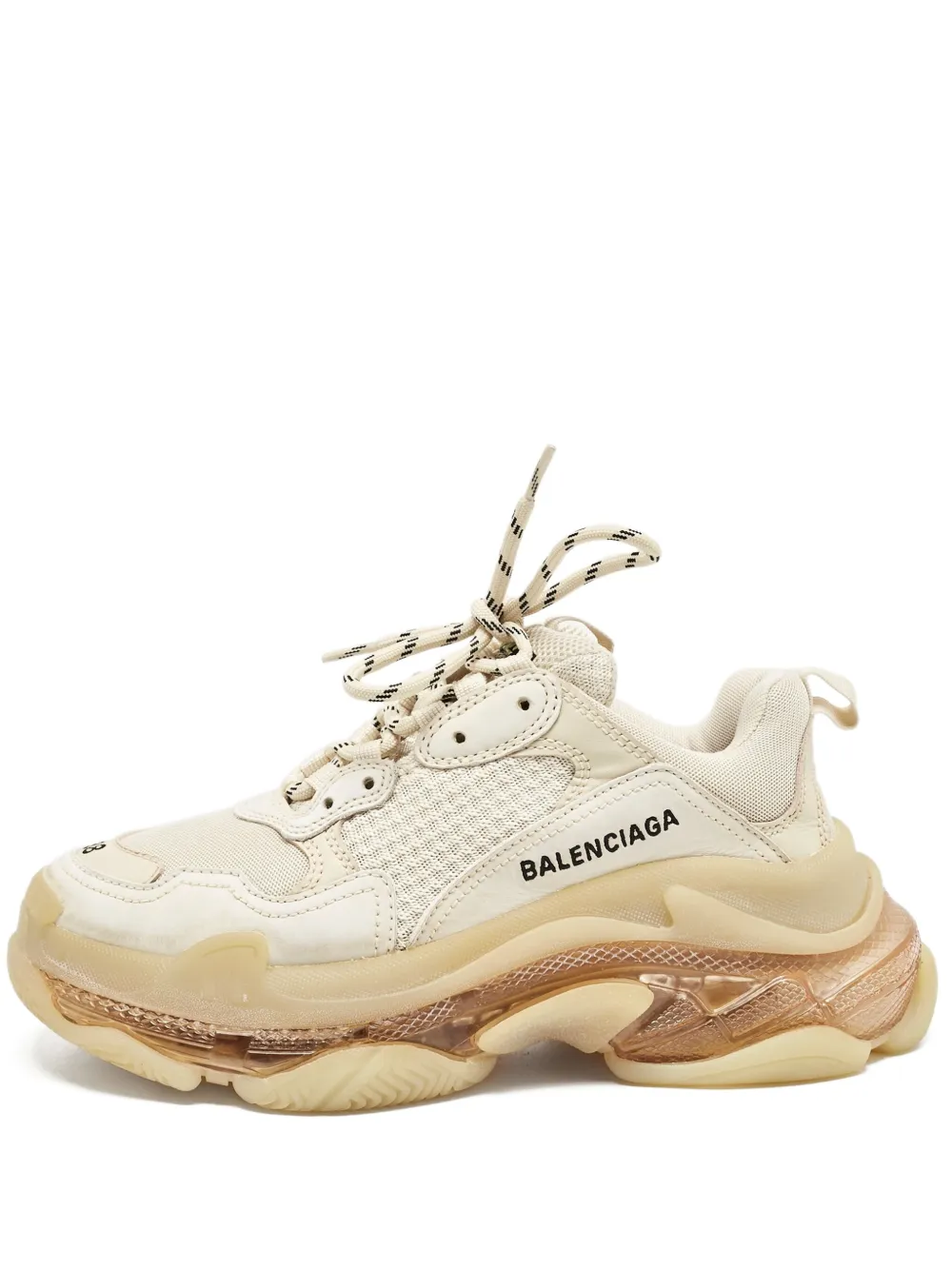 Balenciaga Pre-Owned Triple S Sneakers - Nude