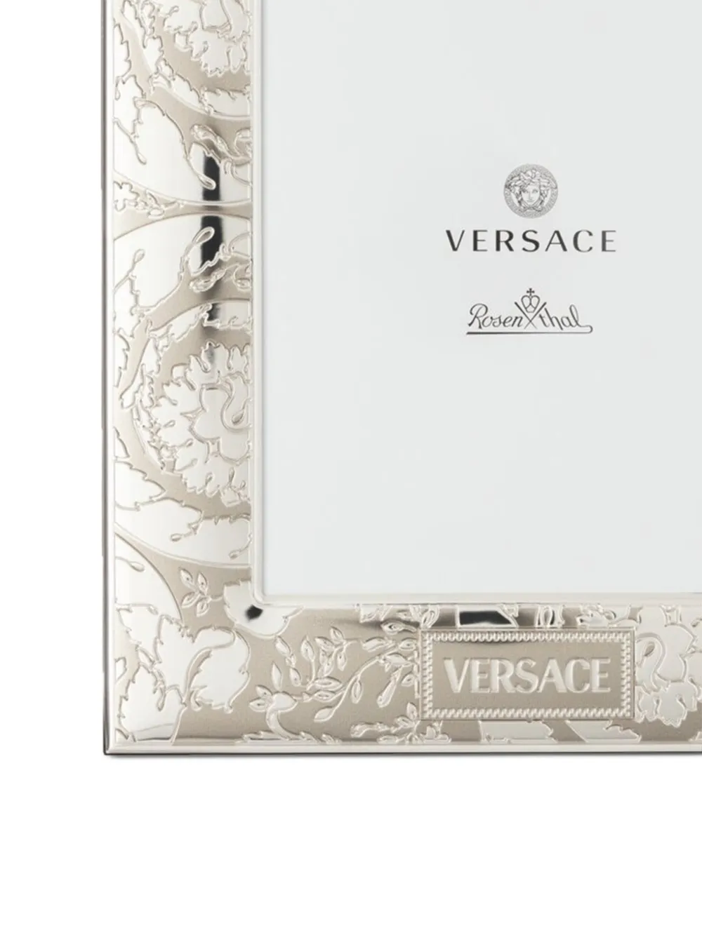 Versace Vhf12 Picture Frame, 5" X 7" In Neutral