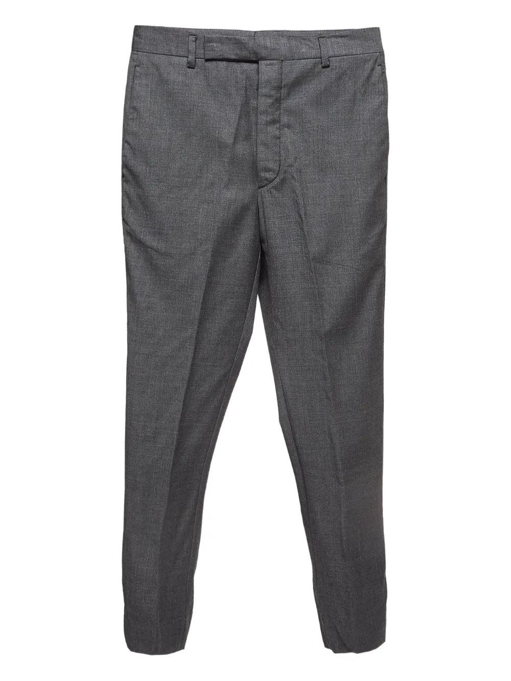 Prada Pre-Owned 2024 Wool Pleated trousers | Grey | Image 1