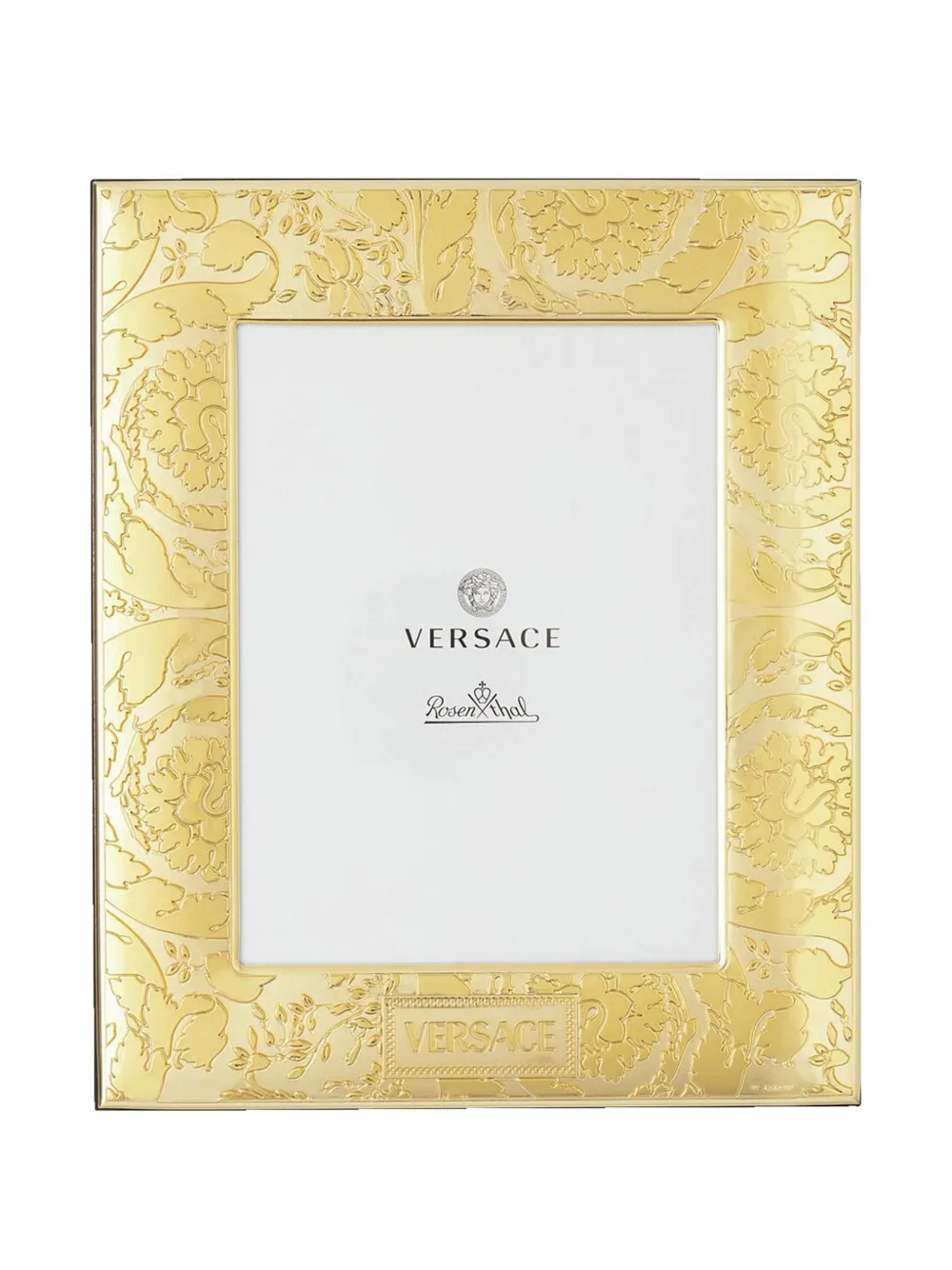 Versace バロックエンボス ピクチャーフレーム 15cm x 20cm - ゴールドトーン Versace バロックエンボス ピクチャーフレーム 15cm x 20cm - ゴールドトーン