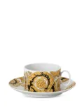 Versace Barocco 92 teacup saucer set - White