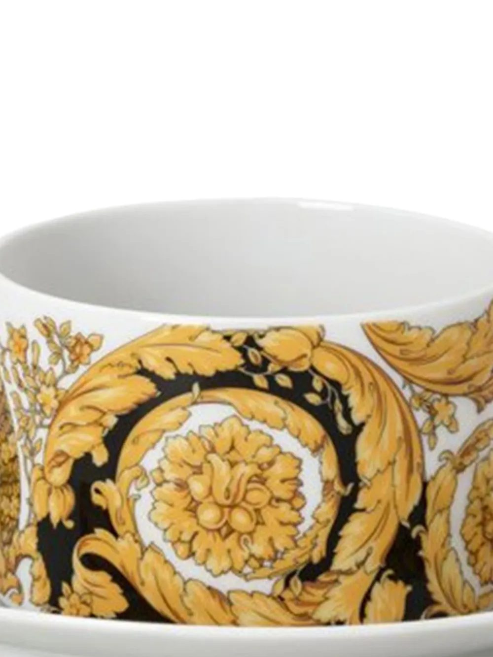 Versace Barocco 92 teacup saucer set | Tea & Coffee | Image 2