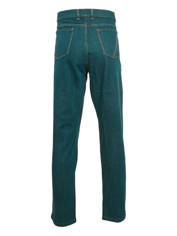 Ermenegildo Zegna Vintage five-pocket Denim Jeans Blue FARFETCH PH