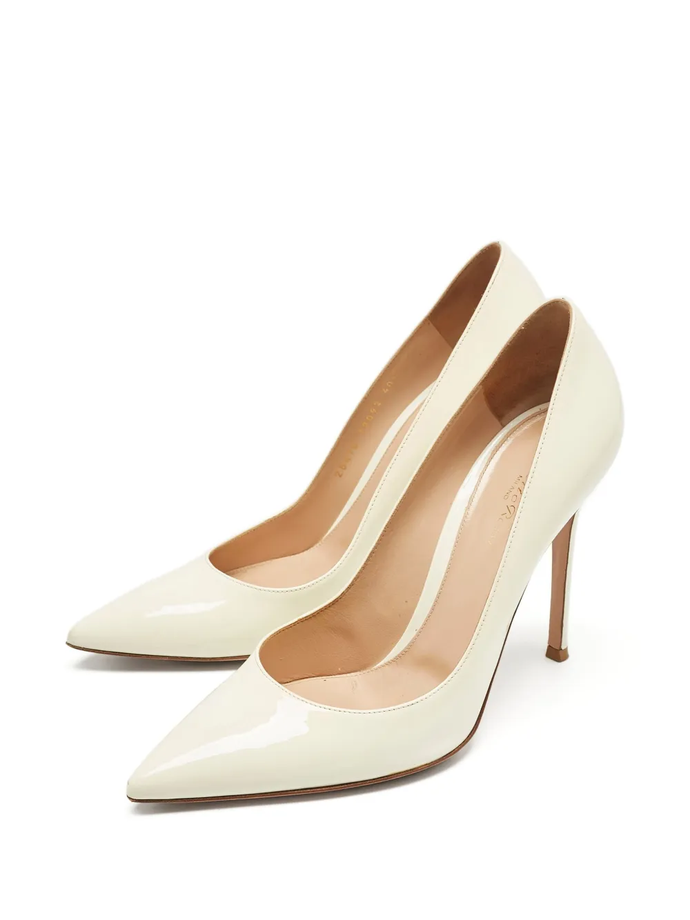 Gianvito Rossi Leren pumps - Wit