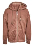 A-COLD-WALL* zipped hooded jacket - Brown