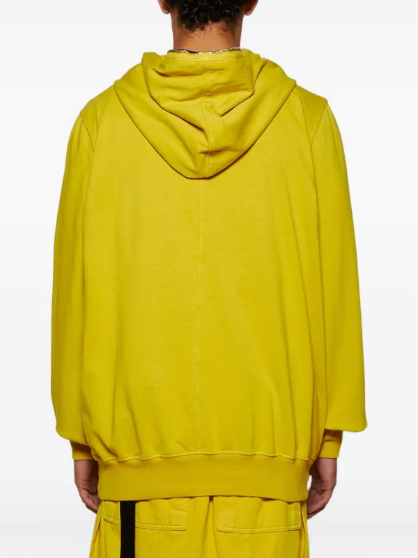 DRKSHDW パーカー　XL イエロー Rick Owens DRKSHDW Jumbo Zip Hoodie | Yellow | FARFETCH