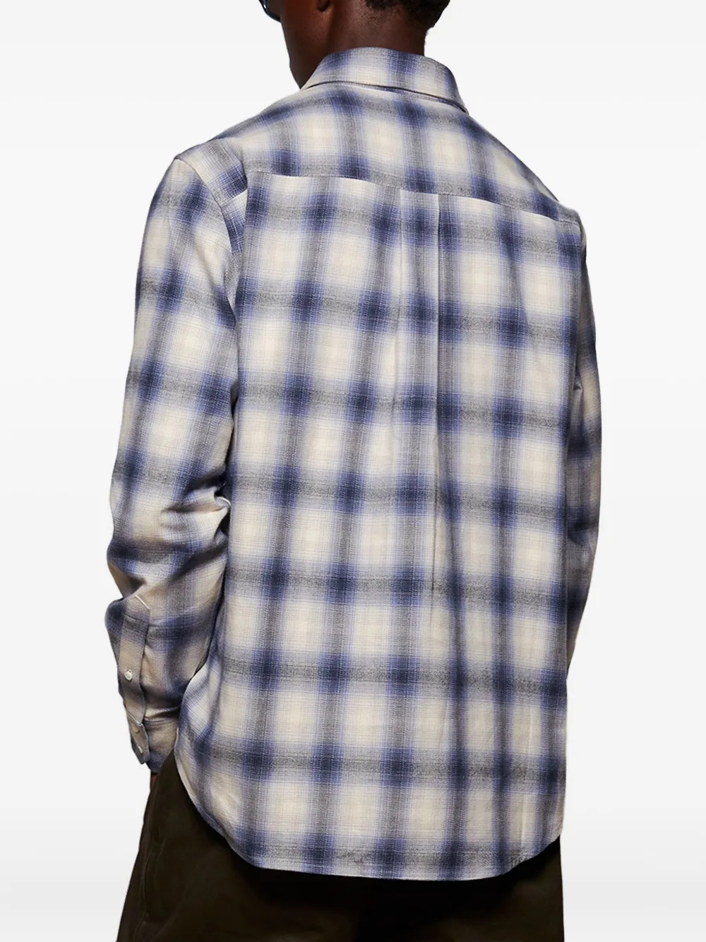 Bluemarble Sequin-embellished Plaid Shirt In Multi