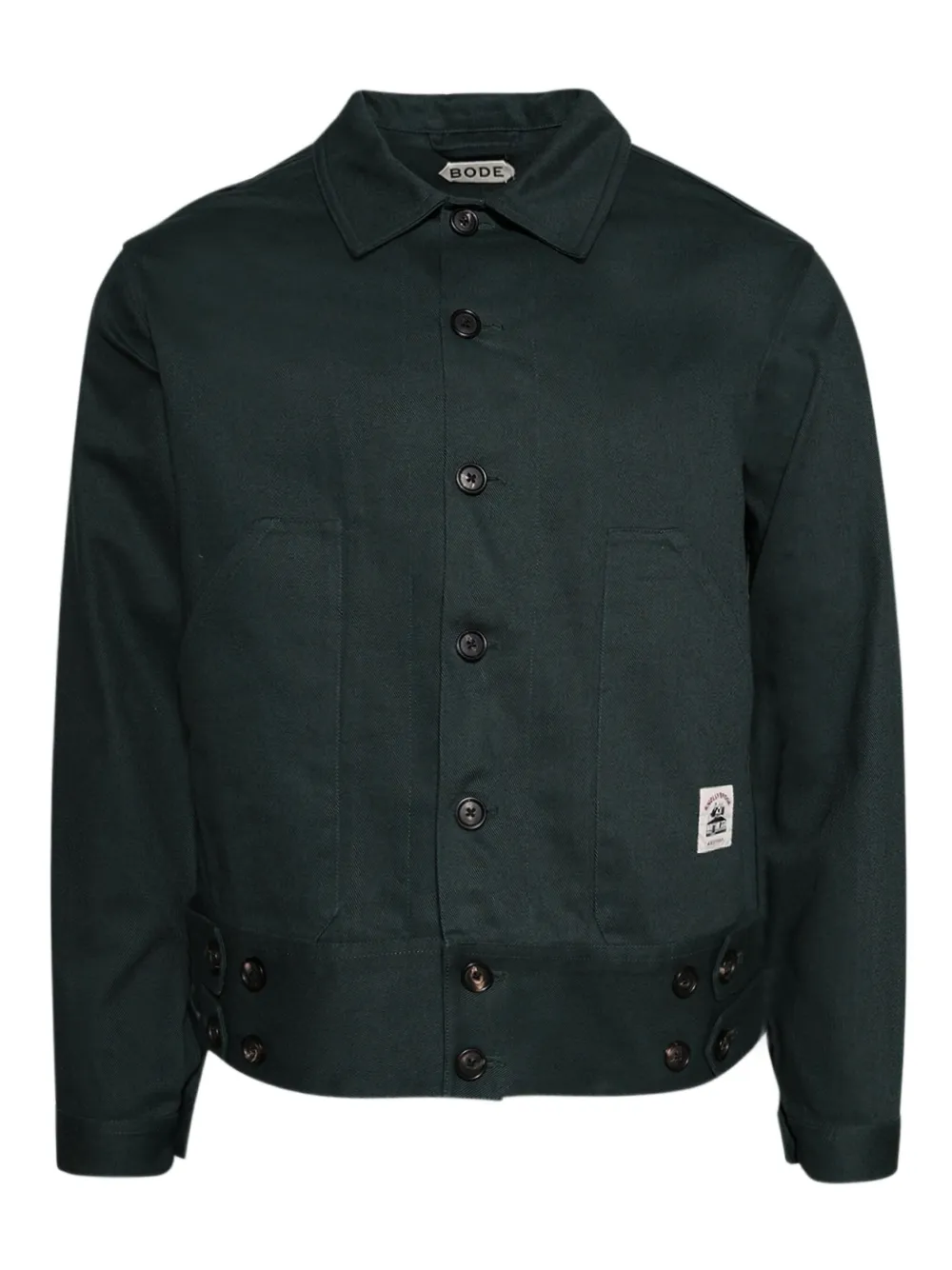 BODE side-tab-buttons jacket | Green | Image 1