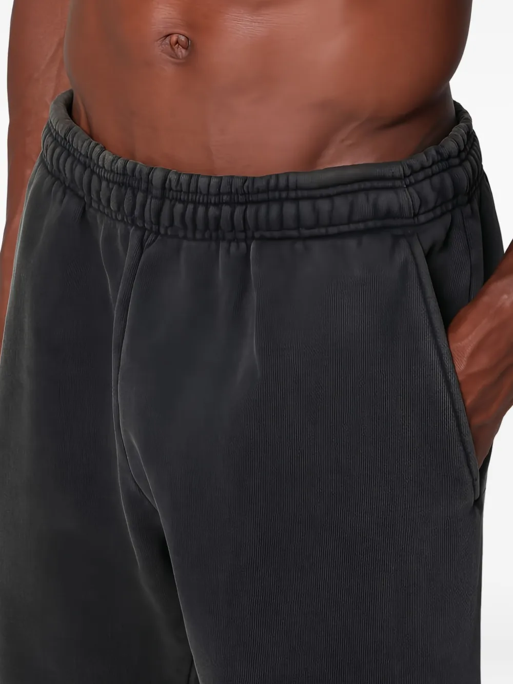 ENTIRE STUDIOS Broek met elastische tailleband Grijs