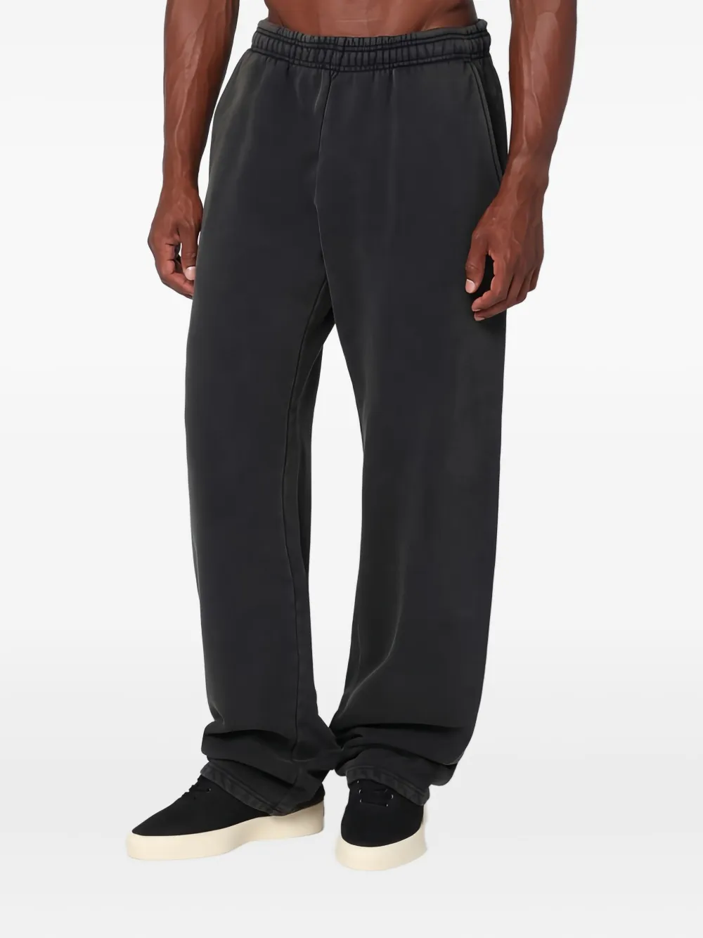 ENTIRE STUDIOS Broek met elastische tailleband Grijs