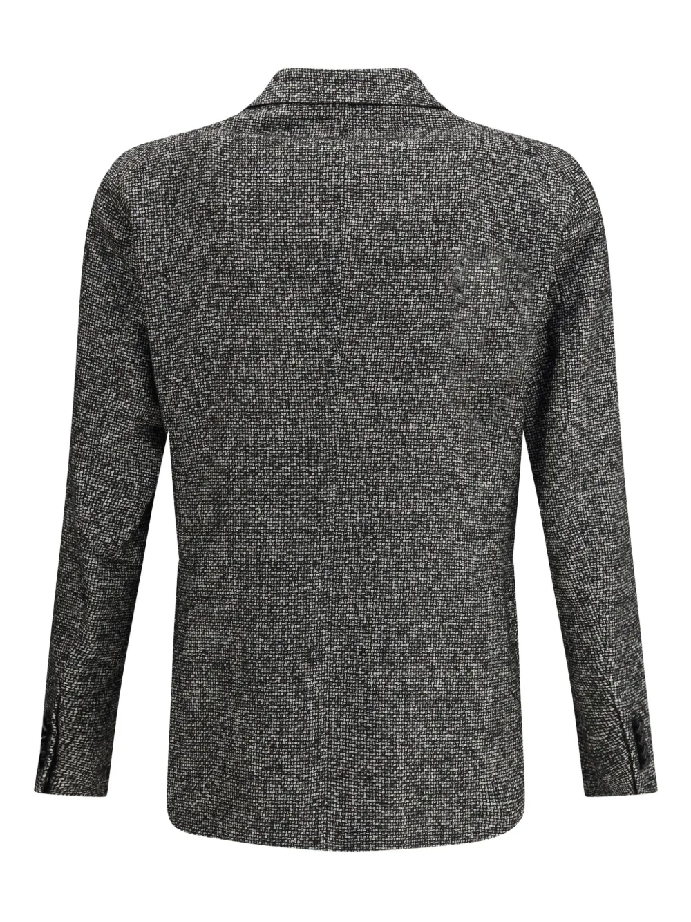 Tagliatore Blazer met enkele rij knopen en textuur Grijs