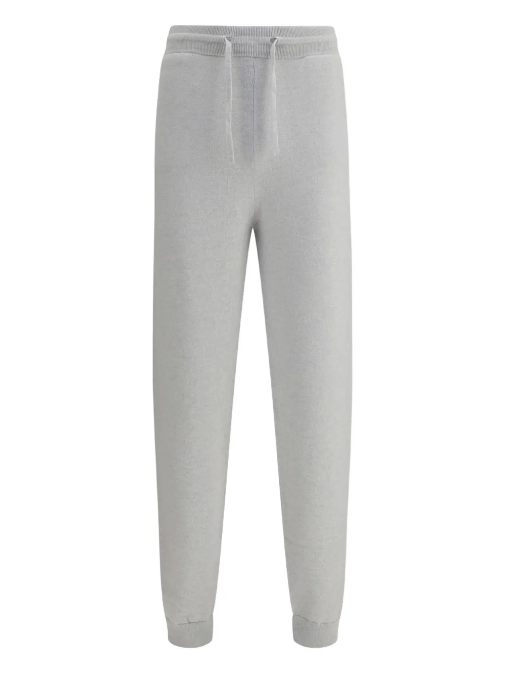 Kiton cashmere drawstring track pants Grijs