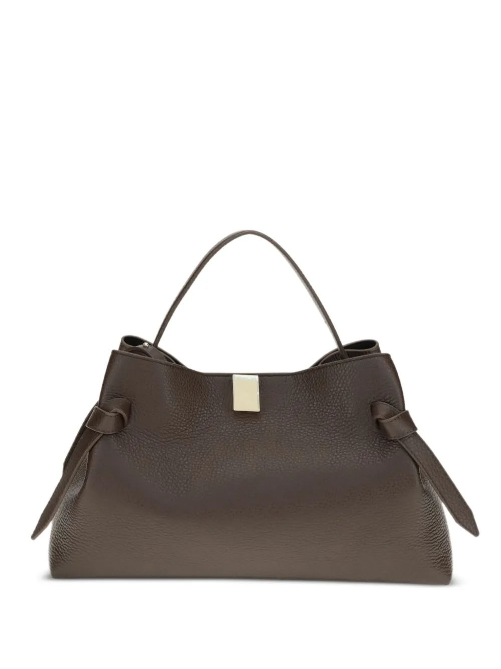 Yuzefi Medium Gyoza Tote Bag In Brown