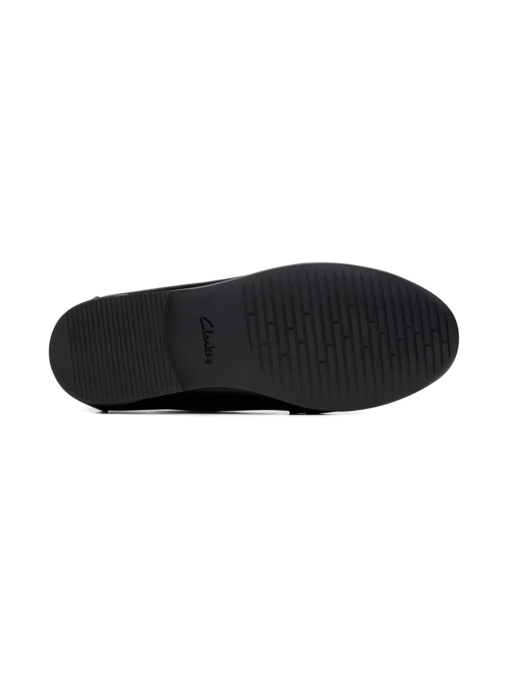 Clarks Kids patent-leather loafers Black