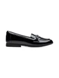 Clarks Kids patent-leather loafers - Black