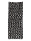 Missoni geometric-pattern skirt - Black