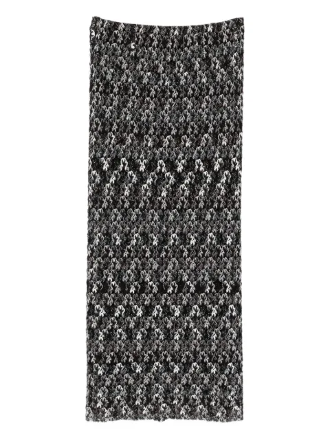 Missoni geometric-pattern skirt