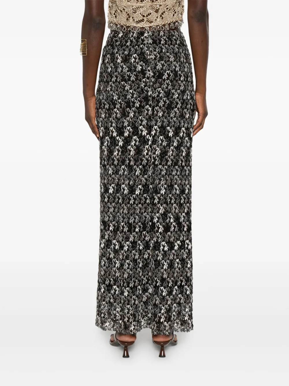 Missoni geometric-pattern skirt Zwart