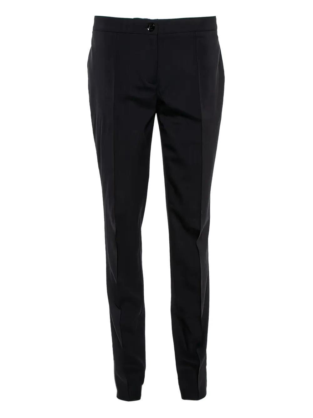 Burberry Pre-Owned wool blend straight-leg trousers | Black | Image 1