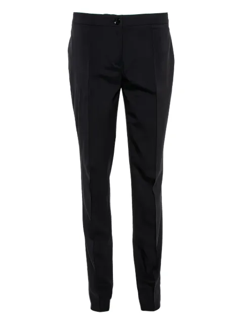 Burberry Pre-Owned wool blend straight-leg trousers