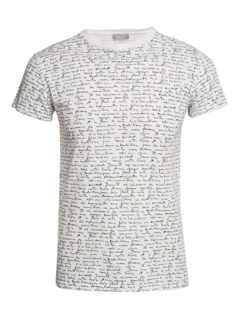 Christian Dior Pre-Owned camiseta con motivo de texto