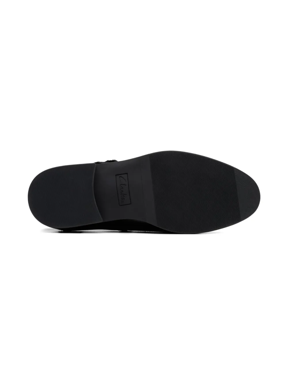 Clarks Kids T-bar patent-leather shoes - Zwart