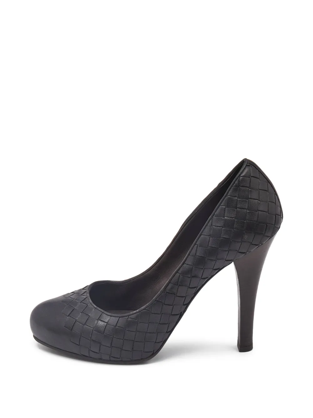 Bottega Veneta Pre-Owned Pumps con design Intrecciato - Nero