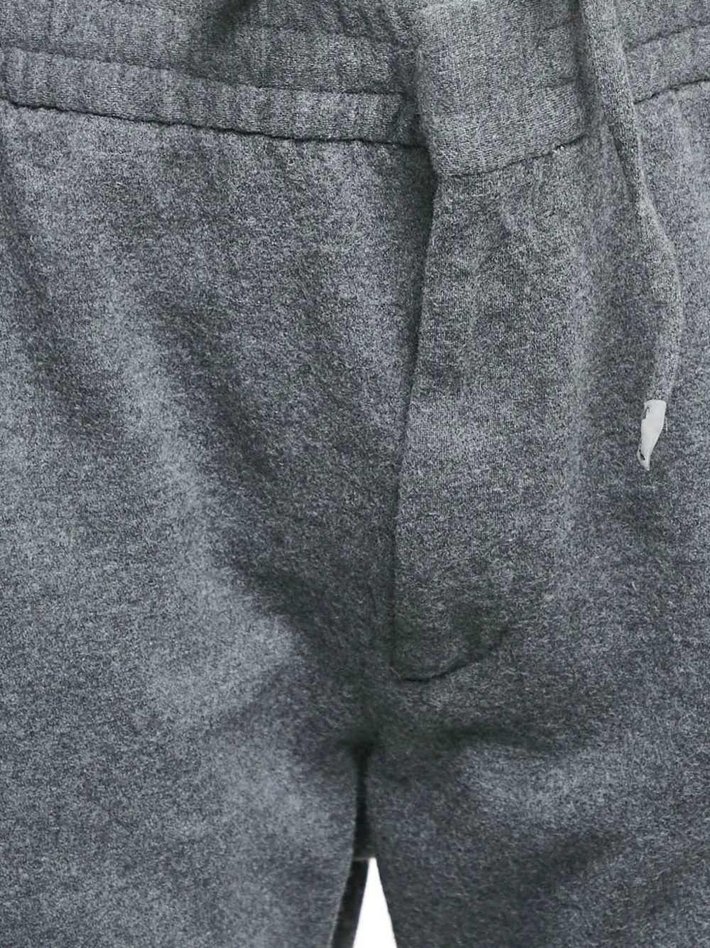 Pre-owned Ermenegildo Zegna Vintage Knitted Cargo Trousers In Gray