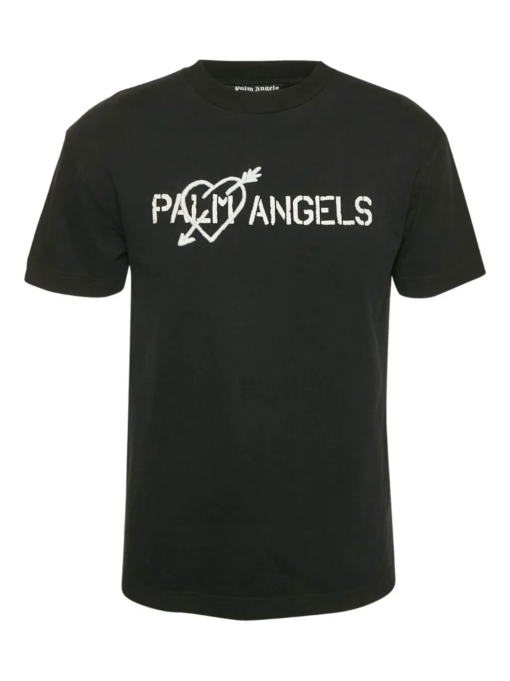 Palm Angels playera con logo pre-owned | negro | Image 1