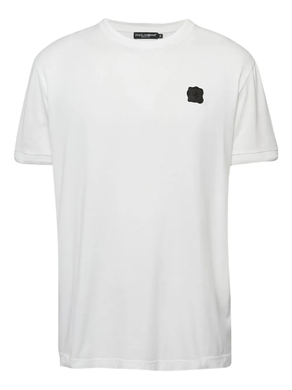 Dolce & Gabbana Pre-Owned embroidered-logo T-shirt | White | Image 1