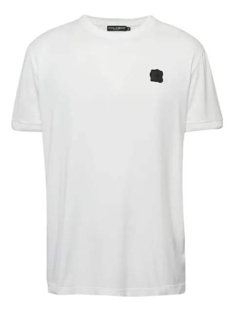 Dolce & Gabbana Pre-Owned playera con logo bordado