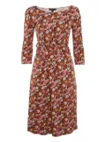 Weekend Max Mara floral-print midi dress - Orange