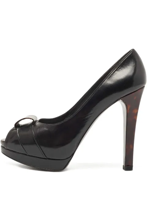 Stuart Weitzman 130mm leather pumps