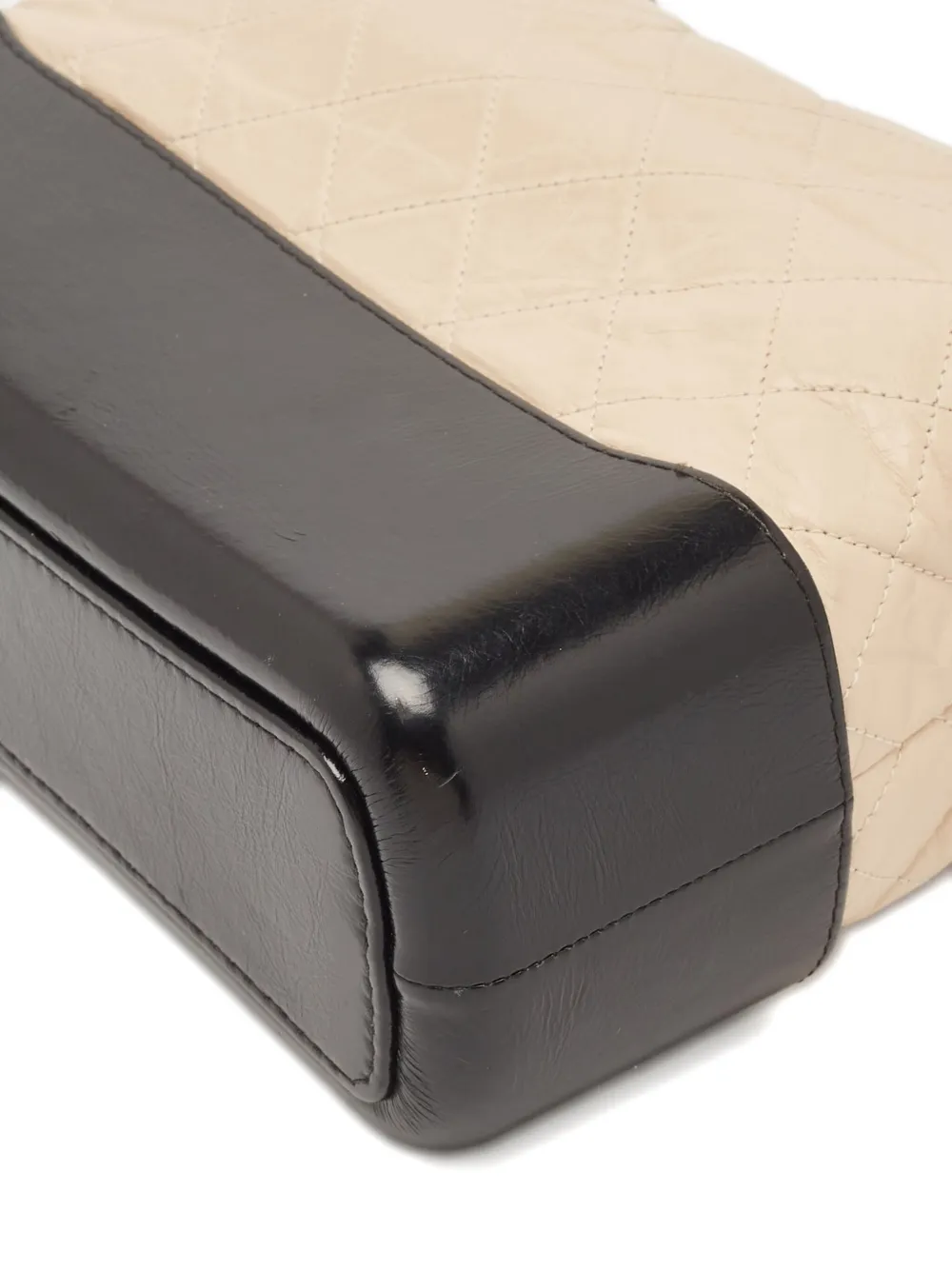 CHANEL Pre-Owned Gabrielle quilted leather shoulder bag | Neutrals | Image 1